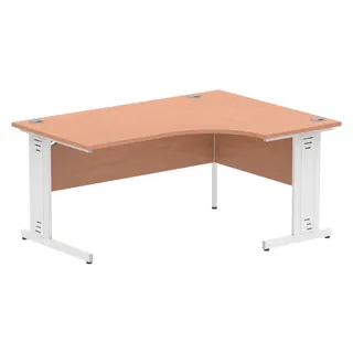 Impulse Crescent Desk Cable Managed Leg