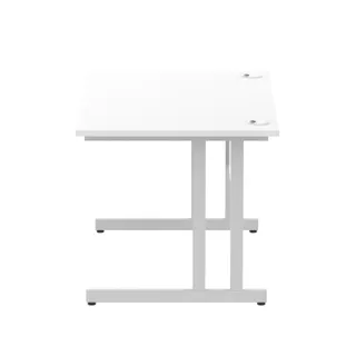Impulse Straight Desk Cantilever Leg