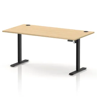 Air Lite Height Adjustable Desk With Cable Ports