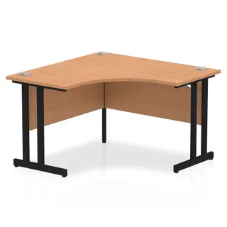 Impulse 1200mm Cantilever Leg Corner Desk