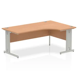 Impulse Crescent Desk Cable Managed Leg