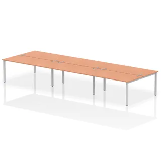 Impulse B2B Bench Desk - 6 Person