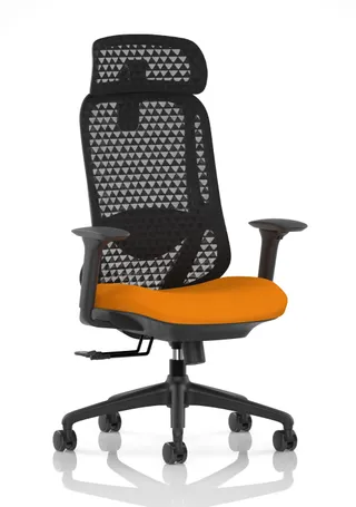 Prism Ergonomic Mesh Back Office Chair with Adjustable Arms