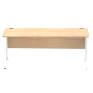 Impulse Straight Desk Cable Managed Leg