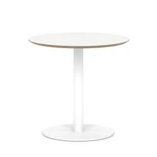 Brixworth Round Coffee Table With Disc Base