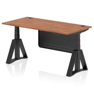 Air Height Adjustable Desk With Cable Ports