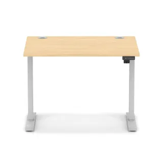 Air Lite Height Adjustable Desk With Cable Ports