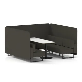 Brixworth Bench Booth in Single Tone