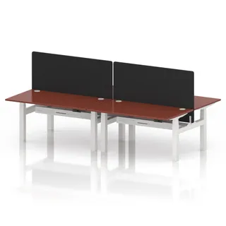 1400 / Brick Red / White Frame / With Black Straight Screen