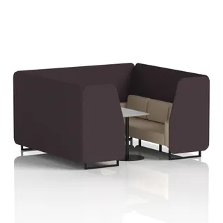 Brixworth Booth in Two Tone