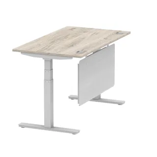 Air Height Adjustable Desk With Cable Ports