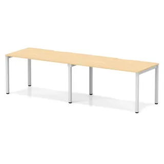 Evolve Plus Single Row Bench Desk - 2 Person