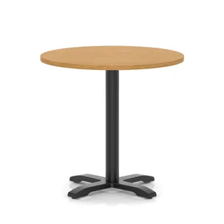 EE - Italia Round Poseur Table With Cross Base