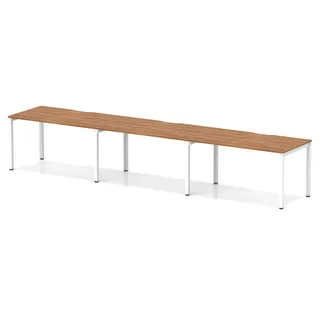 Evolve Plus Single Row Bench Desk - 3 Person