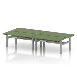 1600 / Moss Green / Silver Frame / None