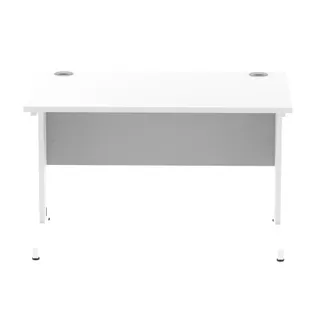 Impulse Straight Desk Cable Managed Leg