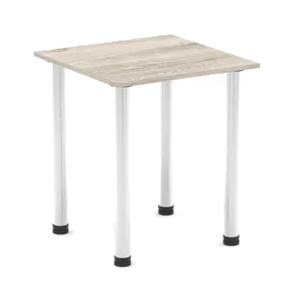 Impulse Square Table With Post Leg