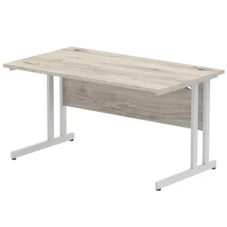 Impulse Straight Desk Cantilever Leg