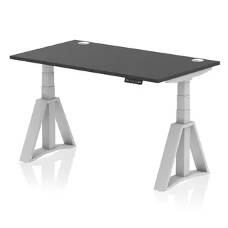Air Height Adjustable Desk With Cable Ports