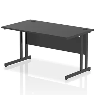 Impulse Straight Desk Cantilever Leg