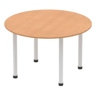 Impulse Round Table With Post Leg