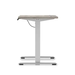 Air Lite Height Adjustable Slimline Desk With Cable Ports