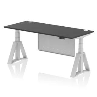 Air Height Adjustable Desk With Cable Ports