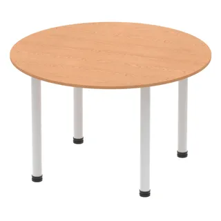 Impulse Round Table With Post Leg