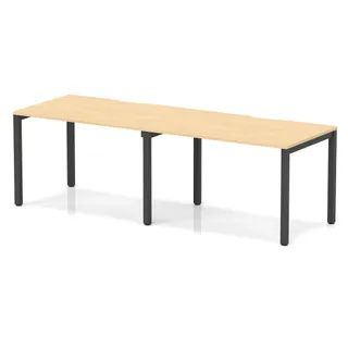 Evolve Plus Single Row Bench Desk - 2 Person