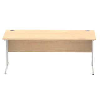 Impulse Straight Desk Cable Managed Leg