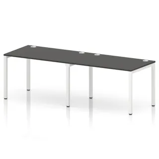 Impulse Single Row Bench Desk - 2 Person