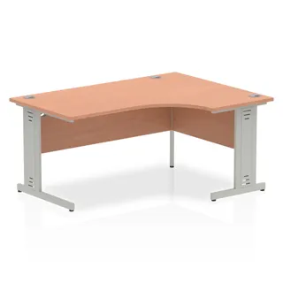 Impulse Crescent Desk Cable Managed Leg