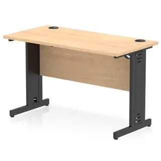 Impulse Slimline Desk Cable Managed Leg