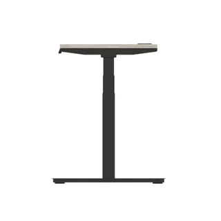 Air Height Adjustable Slimline Desk With Cable Ports
