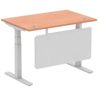 Air Height Adjustable Desk With Cable Ports