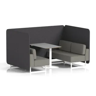 Brixworth Bench Booth in Two Tone