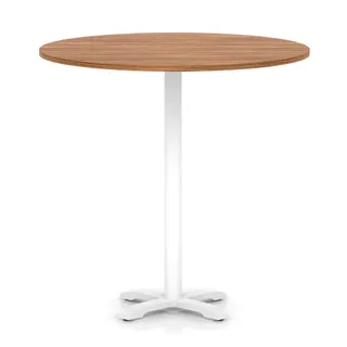 EE - Italia Round Poseur Table With Cross Base