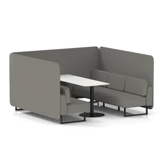 Brixworth Bench Booth in Single Tone