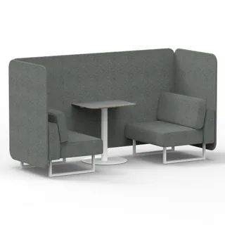 Brixworth Bench Booth in Single Tone
