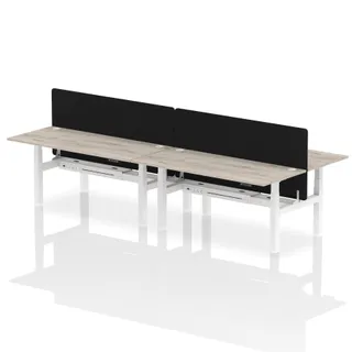 1800 / Grey Oak / White Frame
