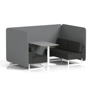 Brixworth Bench Booth in Two Tone