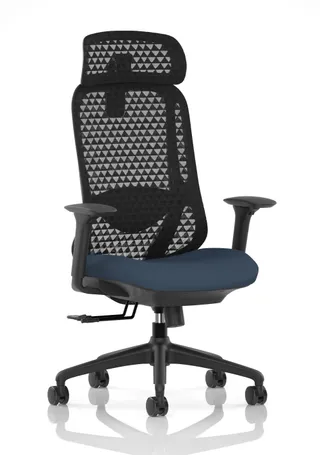 Prism Ergonomic Mesh Back Office Chair with Adjustable Arms