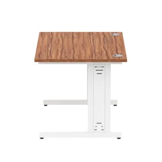 Impulse Straight Desk Cable Managed Leg