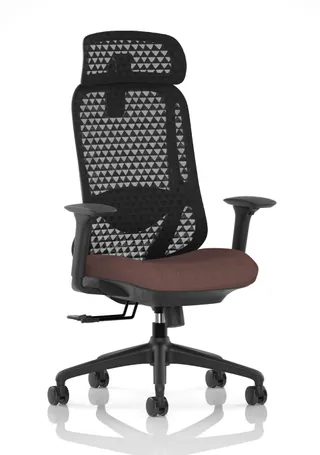 Prism Ergonomic Mesh Back Office Chair with Adjustable Arms