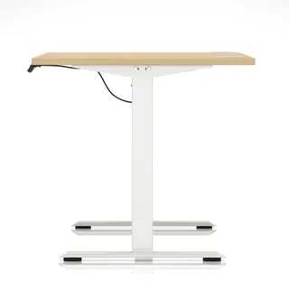 Air Lite Height Adjustable Desk With Cable Ports