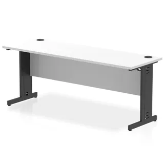 Impulse Slimline Desk Cable Managed Leg