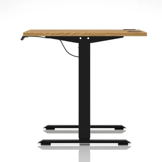 Air Lite Height Adjustable Desk With Cable Ports