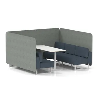 EE - Brixworth Bench Booth in Two Tone
