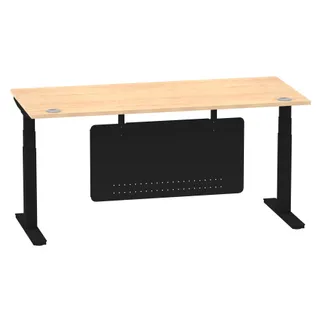 Air Height Adjustable Desk With Cable Ports