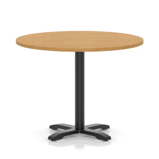 EE - Italia Round Poseur Table With Cross Base